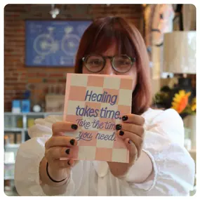 Cards that Inspire Healing & Growth!
Our lovely team member Annie picked out her three favorite cards, and they're all about healing and personal growth. Whether you're on a journey of self-care, sending encouragement to a friend, or just need a little boost, these cards are a perfect reminder of the strength we all carry within.