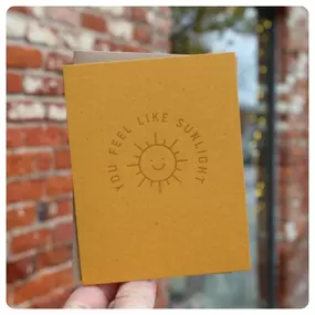 Brighten someone's day with a happy thank you note!