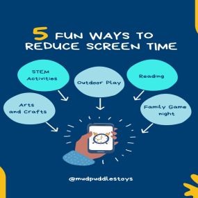 ???????????????????? 5 FUN WAYS TO REDUCE SCREEN TIME ????????????????????