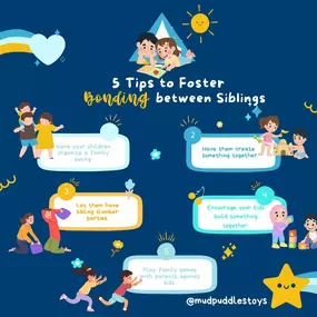 ???????? Looking for ways to strengthen the bond between your kids?
Here are 5 simple yet effective tips to foster sibling love