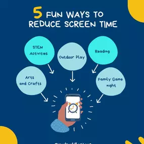 ???????????????????? 5 FUN WAYS TO REDUCE SCREEN TIME ????????????????????