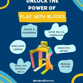 Playtime with blocks is more than just fun. It's a fantastic learning opportunity! ????✨ Here are six incredible benefits building blocks can bring to your child's development. ????️????????