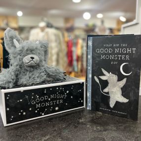 Are you looking for the perfect gift for your little one? No worries, we’ve got you covered! ✨ Our Goodnight Monster story & plushie set is the perfect gift for a child (or adult - we don’t judge!) of any age! Come pick up this little cutie today for loads of bedtime fun! ???? ????