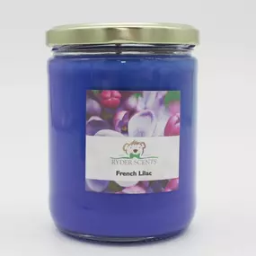 Capture the floral scents of summertime with these French Lilac Candles. Made from soy wax, these candles come in various sizes and feature a beautiful, bright purple color. Perfect for bringing a bit of nature's beauty indoors.