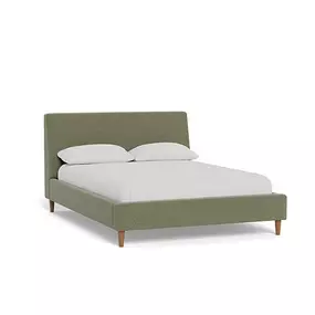 Prairie Upholstered Bed - Prairie provides luxury and stature that won’t overpower a room. At 44″ tall, this minimalist sloped design is equally fitting in a contemporary or transitional space.