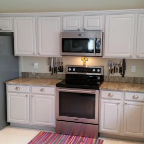 Cabinet painting in Brevard County FL