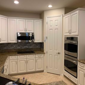 Cabinet painting in Brevard County FL