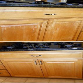 Cabinet refinishing in Brevard County FL