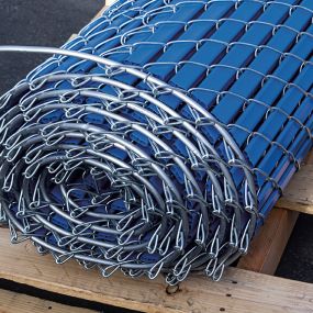 NoodleLink fence roll on pallet