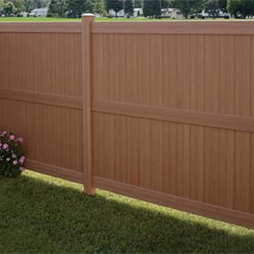 Galveston vinyl privacy fence