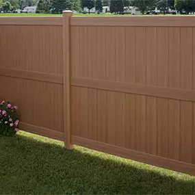 Galveston vinyl privacy fence