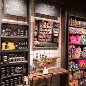 Haircare section on the shop-floor