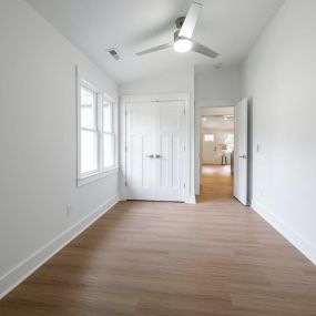 Bedroom interior after home painting Omaha, NE