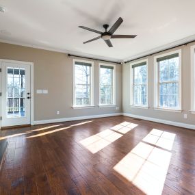 Living room after home painting in Omaha, NE