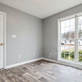 Bedroom after residential painting in Omaha, NE