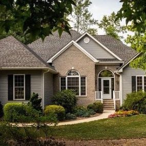 Repainted home in Omaha neighborhood