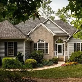 Repainted home in Omaha neighborhood