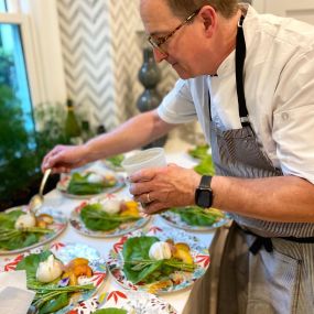 Chef Jonathan Plating