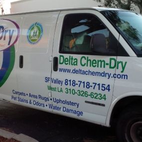 Delta Chem-Dry Carpet Cleaning Van