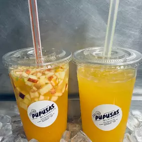 Ensalada De Frutas and Maracuya Drinks