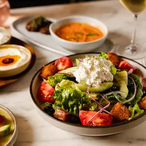 Greek Salad and mezze