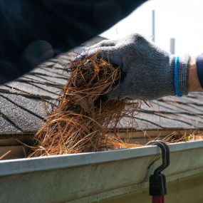 Don’t let clogged gutters get you down! We offer comprehensive gutter cleaning services in the Green Bay area.