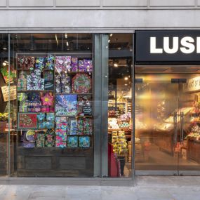 London city shop front