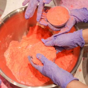 Bath Bomb Making at a Lush Party