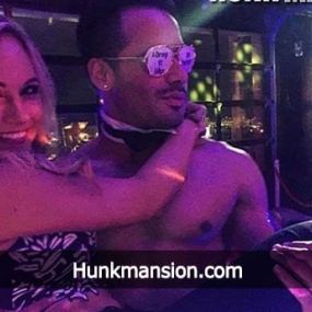 Vegas male strippers, having fun with a birthday girl