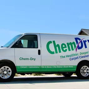 Carpet cleaner service van