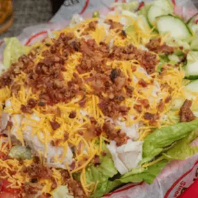 Turkey Bacon Cheddar Salad