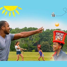 ✨Would you play the Basket Head game? ???? This fun and competitive game is perfect for beach days and picnics!