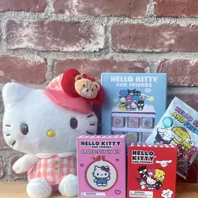 Gift ideas for the Hello Kitty lover!
We have plush, stationary kits, Woobles and so much more!! Great for holiday presents and stocking stuffers. 
#GeppettosToys #Geppettos #Toys #Toystore #SanDiego #SmallBusiness #SupportSmallBusiness #HelloKitty #HelloKittyToys #ChristmasPresents #HolidayIdeas