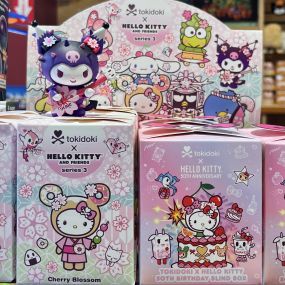 JUST IN - new Hello Kitty blind boxes from Tokidoki!!
These new series of Hello Kitty blind boxes are the 50th anniversary editions. Hurry in, they won’t last long!!