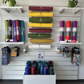Retail Offerings: Liforme and Manduka Mats, Yogitoes and Nomadix Towels and more!