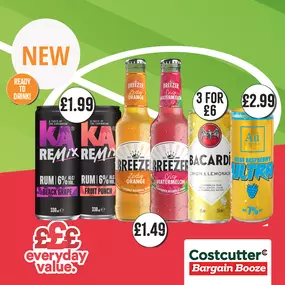 New drinks in store now!