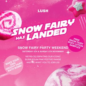 SNOW FAIRY PARTY WEEKEND