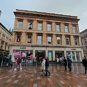 Lush Glasgow City Store Front