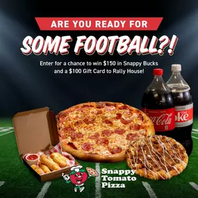 Football-Snappy Tomato Pizza