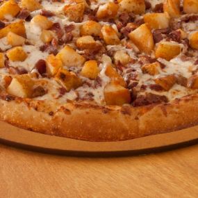 Loaded Potato Pizza

FREE DELIVERY
Home of The BEAST PIZZA
Snappy Tomato Pizza – Seaman, Ohio
(937) 386-1010
Carryout, Pick-Up and FREE Delivery