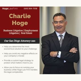 Charlie Hoge Hoge Law Firm | San Diego, CA