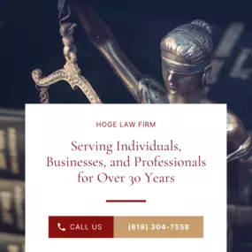 Hoge Law Firm | San Diego, CA