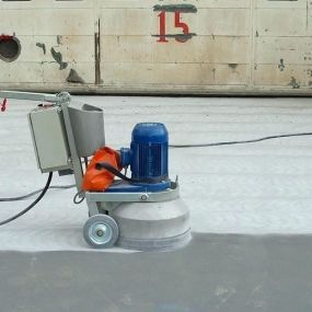 Professional concrete grinding and polishing service