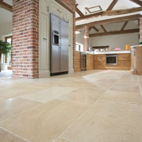 natural stone floor refinishing services