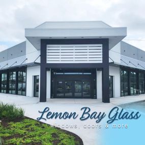 Commercial Glass - Commercial Storefronts - Impact commercial windows and doors - Lemon Bay Glass & Mirror