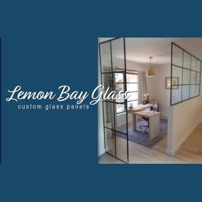 Custom Glass Panels - Glass Office Panels - Glass Conference Room - Lemon Bay Glass & Mirror