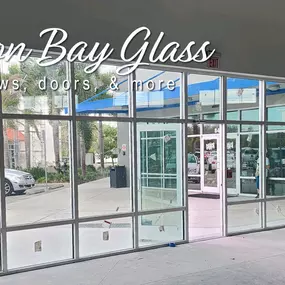 Commercial Glass - Commercial Storefronts - Impact commercial windows and doors - Lemon Bay Glass & Mirror