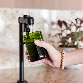 In-Room Filtered Water and Recycled Glasses