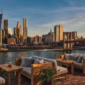 New York City View from Harriet's Rooftop