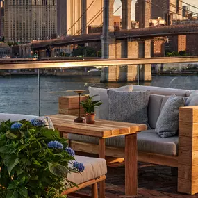 Harriet's Rooftop Views of Brooklyn Bridge